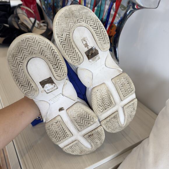 Jeffrey Campbell Hotspot Blue Oversized Platform Sneakers Womens 8 - Picture 4 of 11